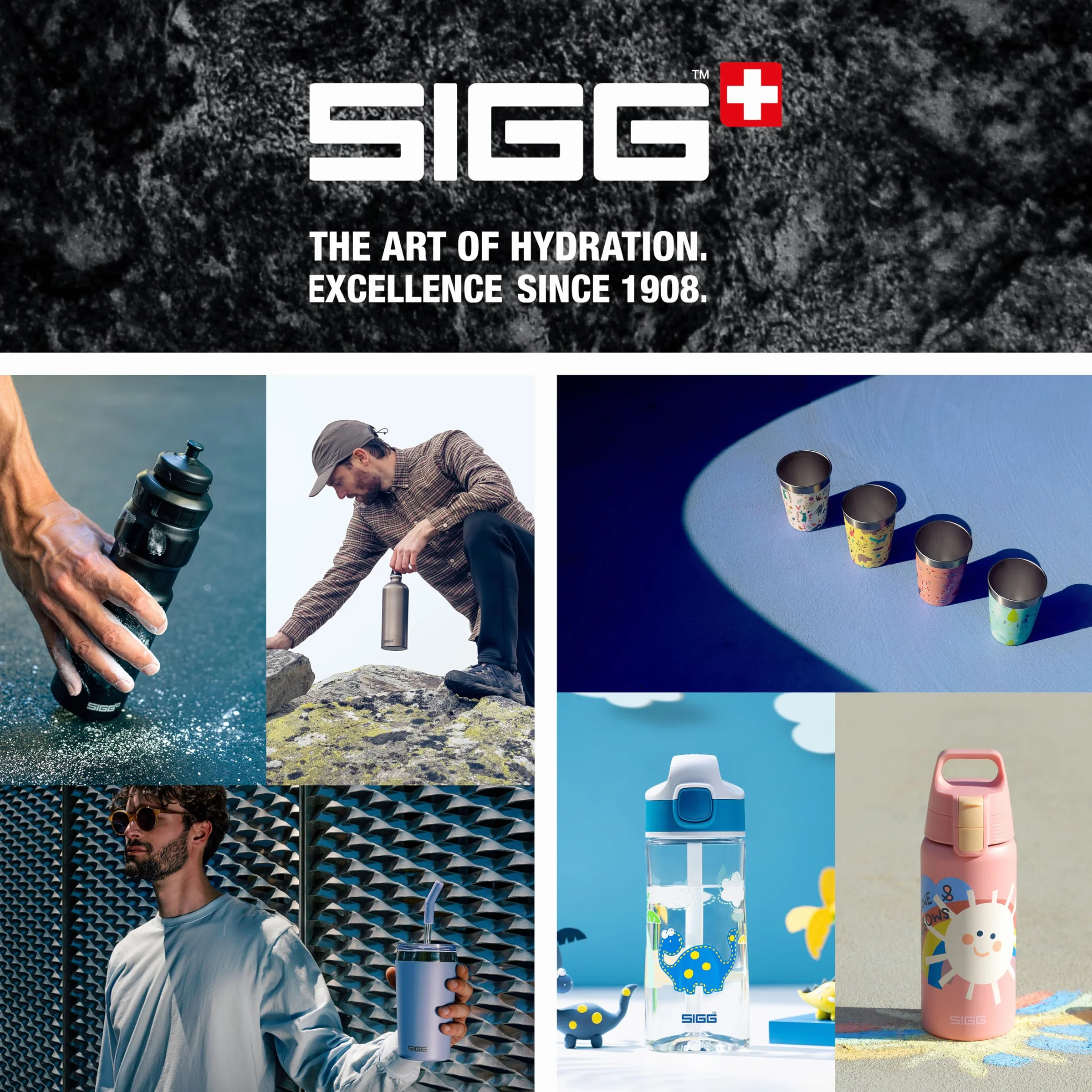 Sigg - Gourde Tritan - Total Color ONE - Convient Aux Boissons Gazeuses - Lavage Au Lave-Vaisselle - Étanche & Poids Plume - Sans BPA - 0,6L / 1L