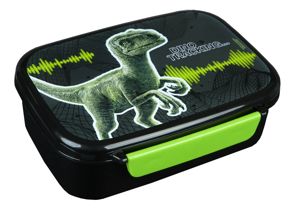 Scooli - Jurassic World Set de Vaisselle pour Enfants - Set composé d'une boîte à Pain et d'une Gourde - idéal pour l'école ou Le Jardin d'enfants - à partir de 4 Ans - en Plastique - sans BPA