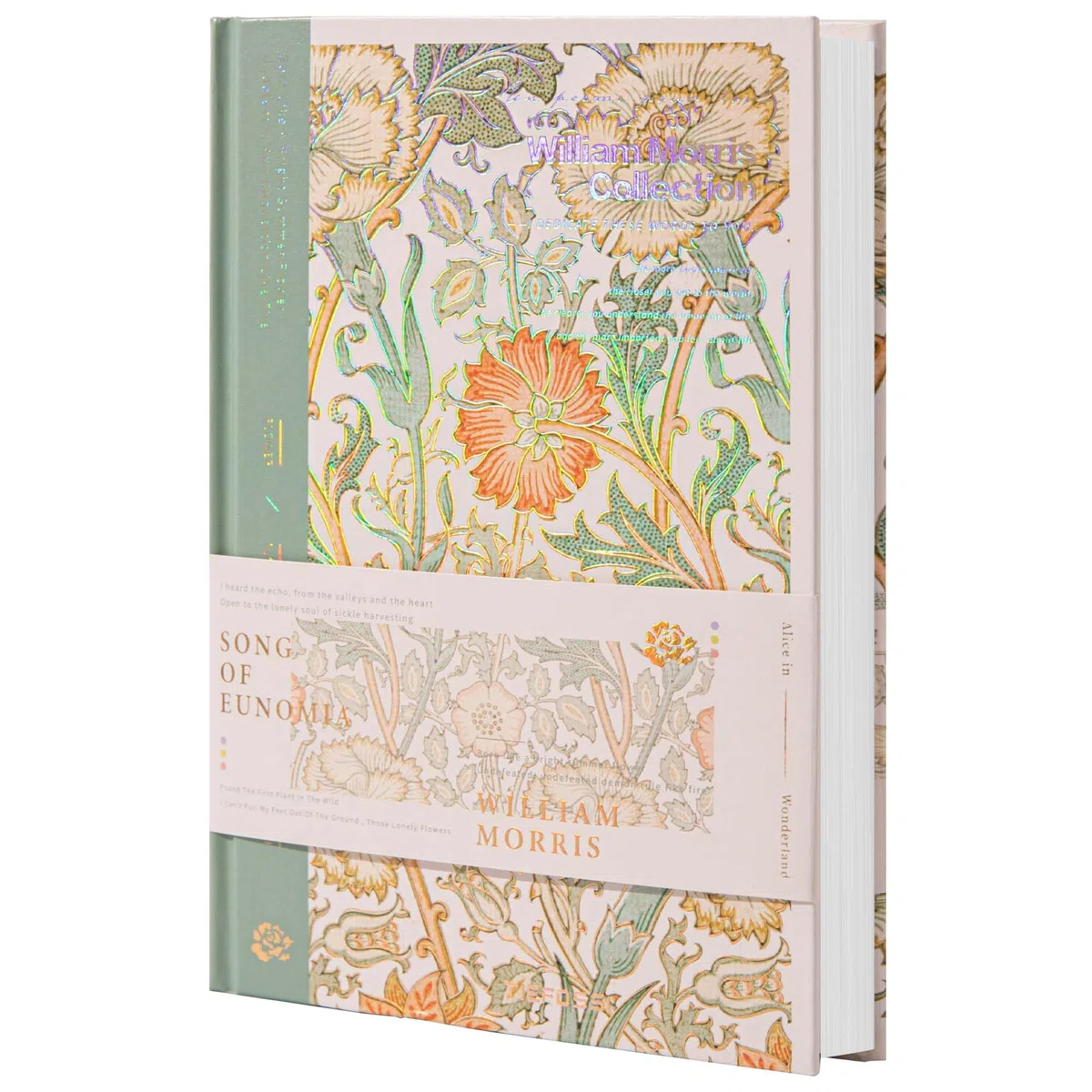 Carnet de notes ligné pour femme - Carnet à couverture rigide A5-100 g/m² - 224 pages - Carnets de voyage pour l'écriture, l'organisation du travail, la prise de notes