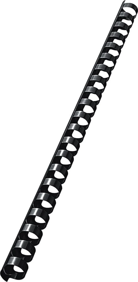 Esselte-Leitz 37580 Lot de 100 reliures spirale en plastique A4, 14 mm, pour 125 pages (Noir) (Import Allemagne)