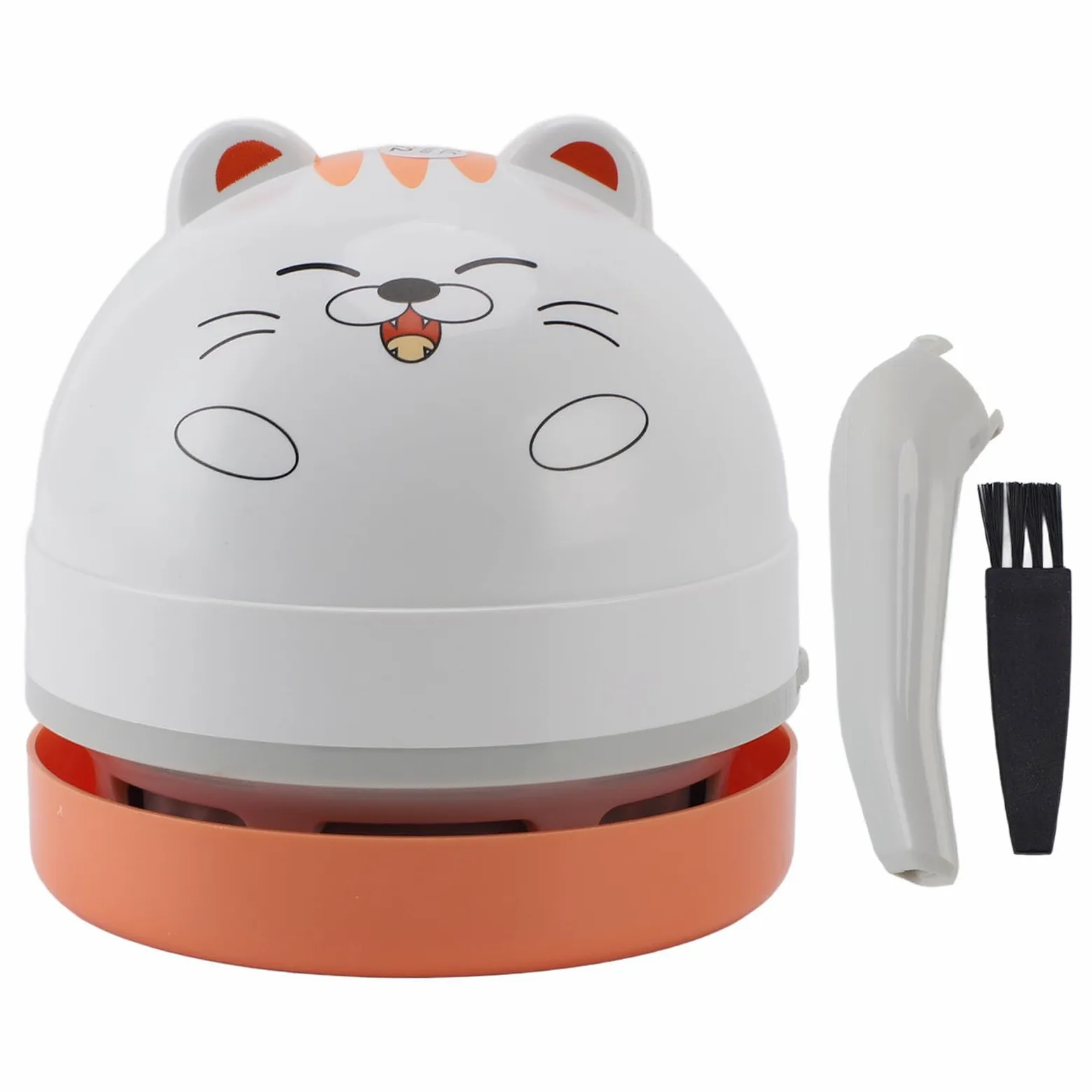 ZJchao Aspirateur de Bureau Mini aspirateur Portable sans Fil balayeuse poussière Table Dessin animé Mignon Chat Mini Filaire pour miettes ramasse Miette Electrique Meilleures Notes