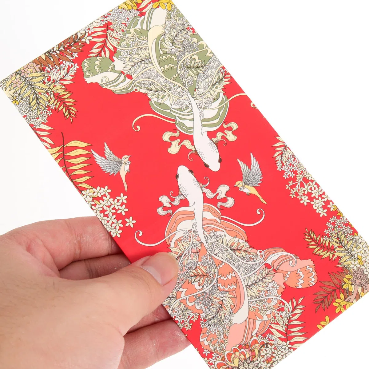 Pochettes Rouges Japonaises pour Argenté, Lot de 20 Enveloppes en Papier, pour Cérémonies de Mariage et Événements Nouvel An