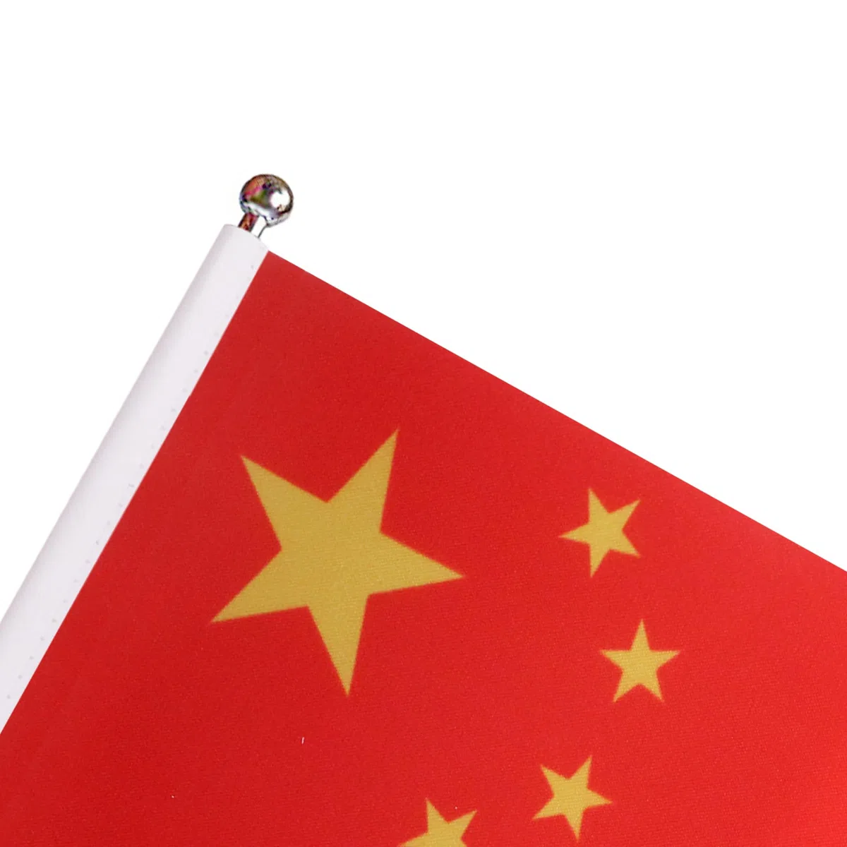 AZ FLAG - Drapeau De Table Chine Prestige - Drapeau Chinois De Bureau En Satin Avec Hampe De 30cm Et Socle En Métal - 22x15 cm