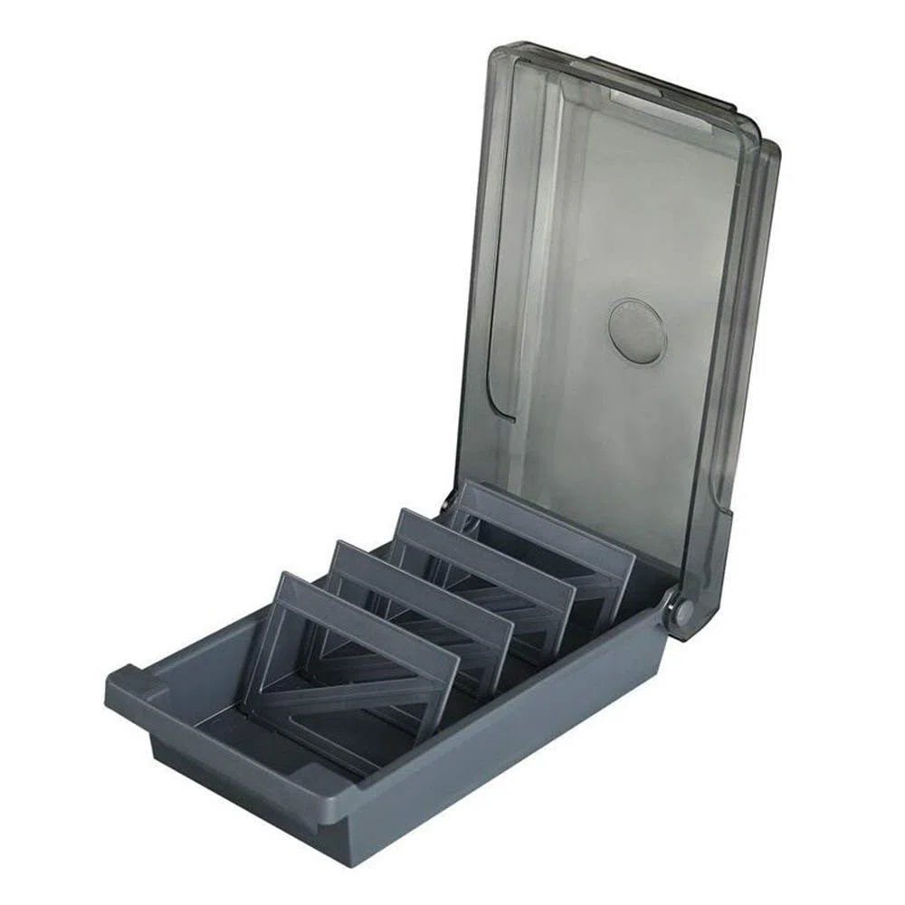Boîte de rangement pour cartes de visite, 500 cartes de visite, avec séparateurs