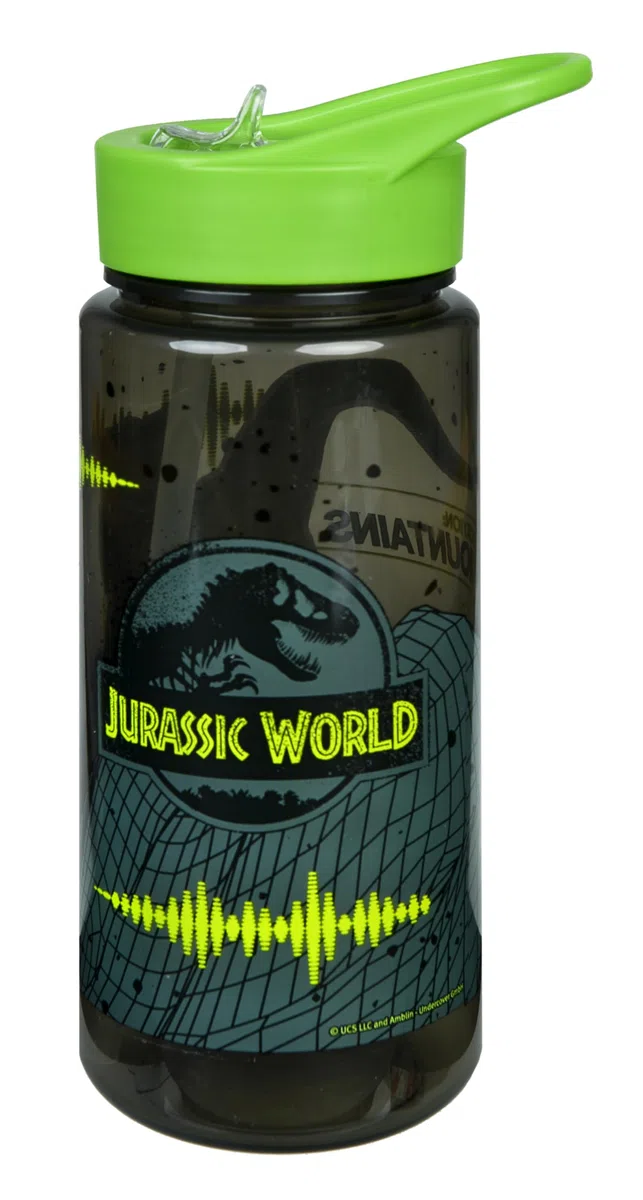 Scooli - Jurassic World Set de Vaisselle pour Enfants - Set composé d'une boîte à Pain et d'une Gourde - idéal pour l'école ou Le Jardin d'enfants - à partir de 4 Ans - en Plastique - sans BPA