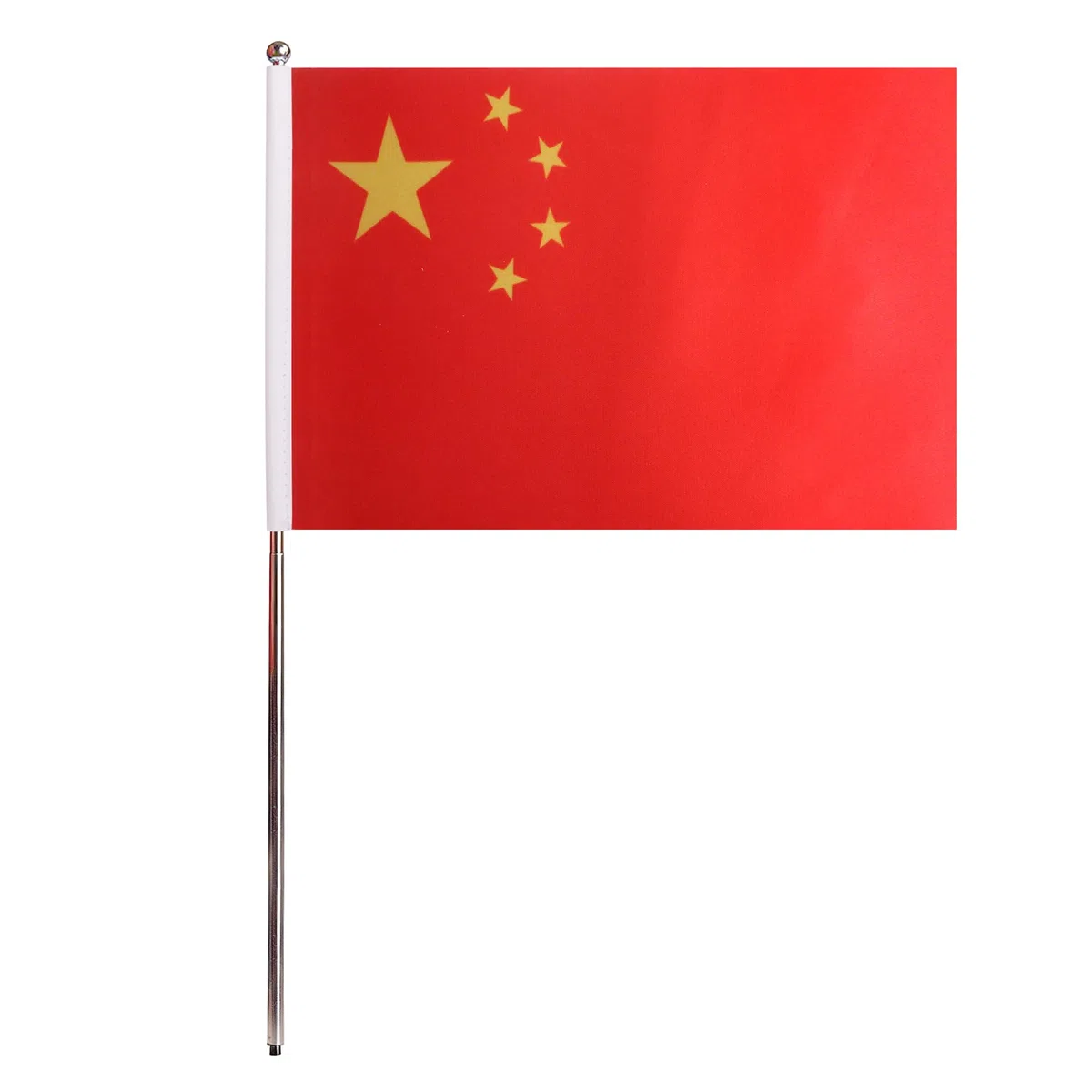 AZ FLAG - Drapeau De Table Chine Prestige - Drapeau Chinois De Bureau En Satin Avec Hampe De 30cm Et Socle En Métal - 22x15 cm