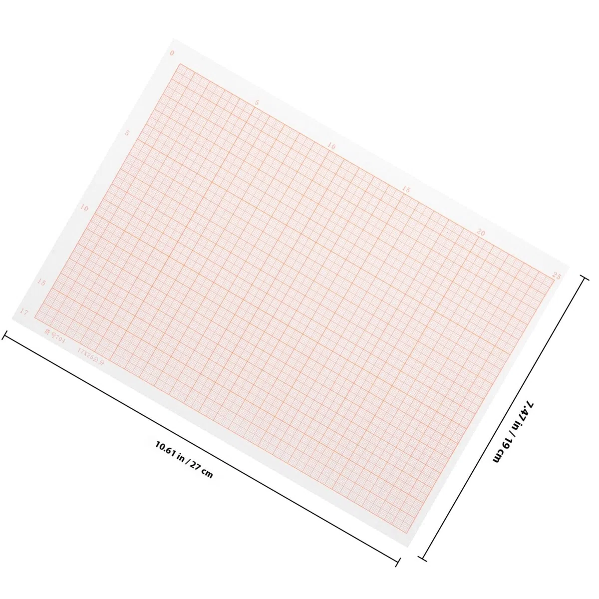 SHINEOFI Papier Millimétré A4 Rose, 100 Feuilles Multifonctionnelles pour Dessin Coordonné, pour Élèves et Calculs Précis Surface Facile à Écrire